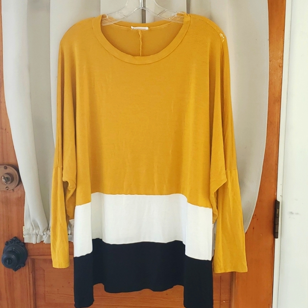 Chic Soul 1X Striped Top
